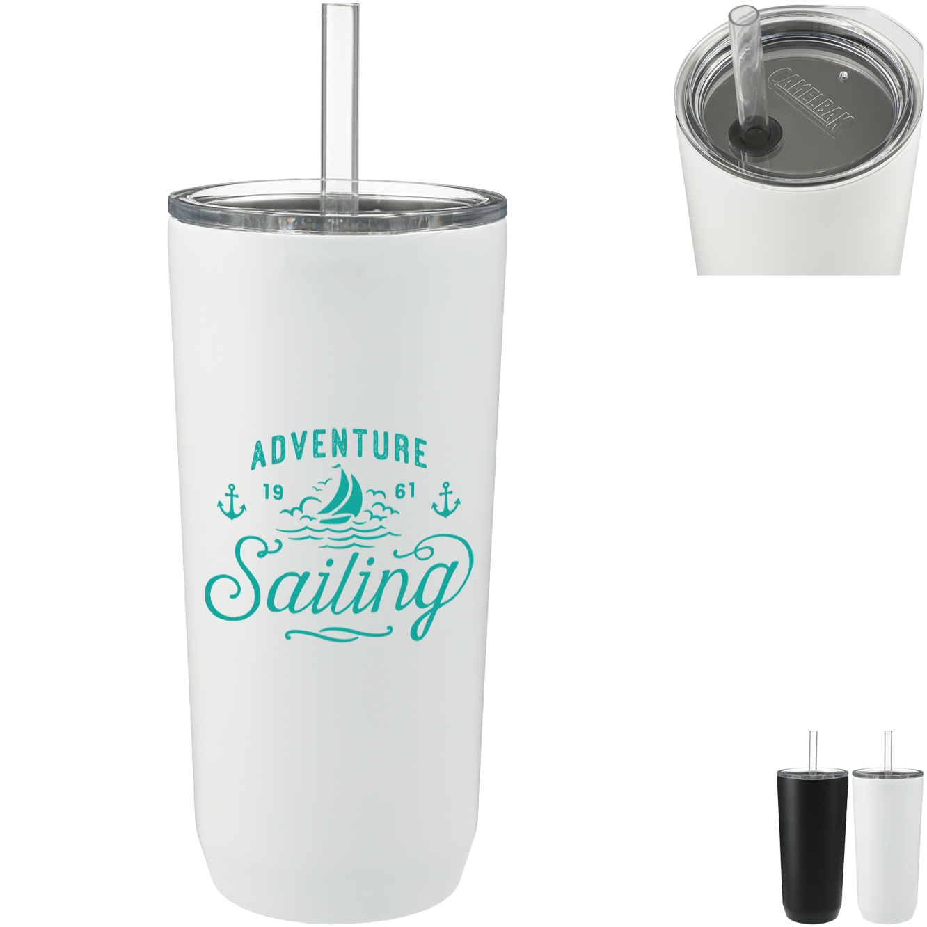 Product Photo 1 Camelbak® Double-Wall Insulated Tumbler w/ Straw, 20oz.