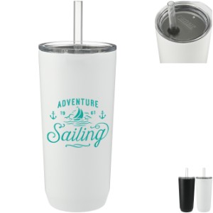 Camelbak® Double-Wall Insulated Tumbler w/ Straw, 20oz. - LD2363