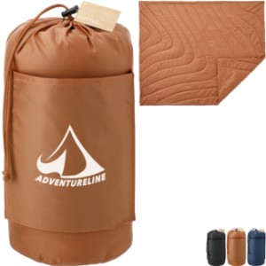 Wave Recycled Nylon Insulated Outdoor Blanket, 50" x 60" - LD2393