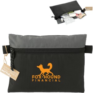 NBN Trailhead Recycled Nylon Zippered Pouch - LD2371