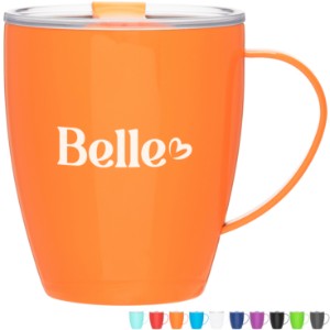 Haus Double Wall Stainless Steel Desk Mug, 12oz. - TE5200