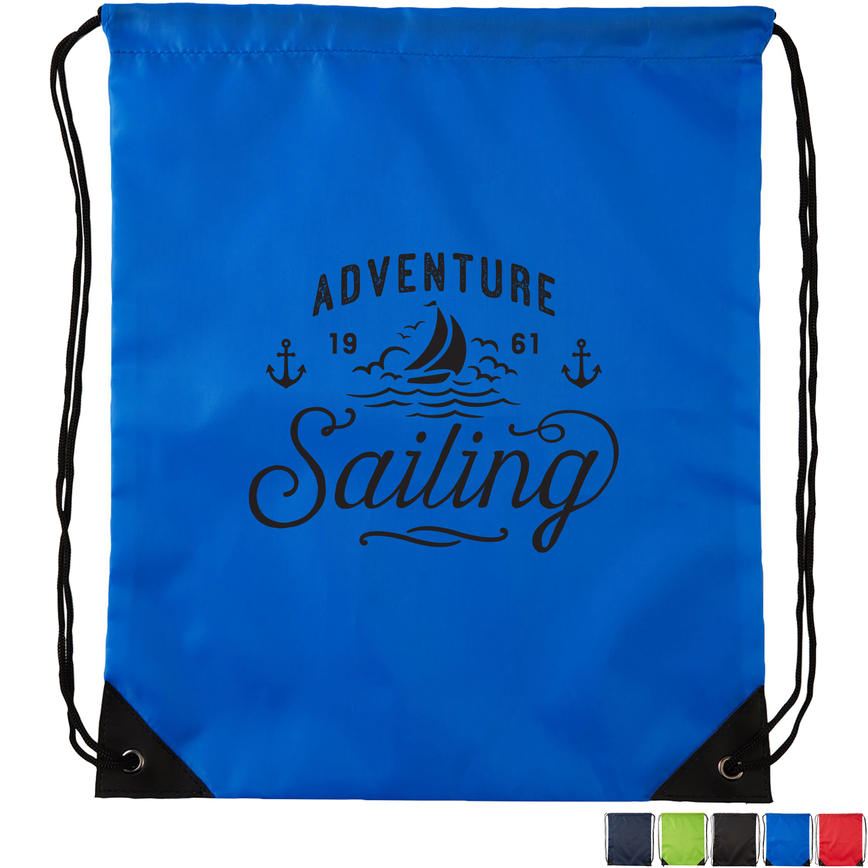 Product Photo 1 Drawstring rPET Polyester Backpack