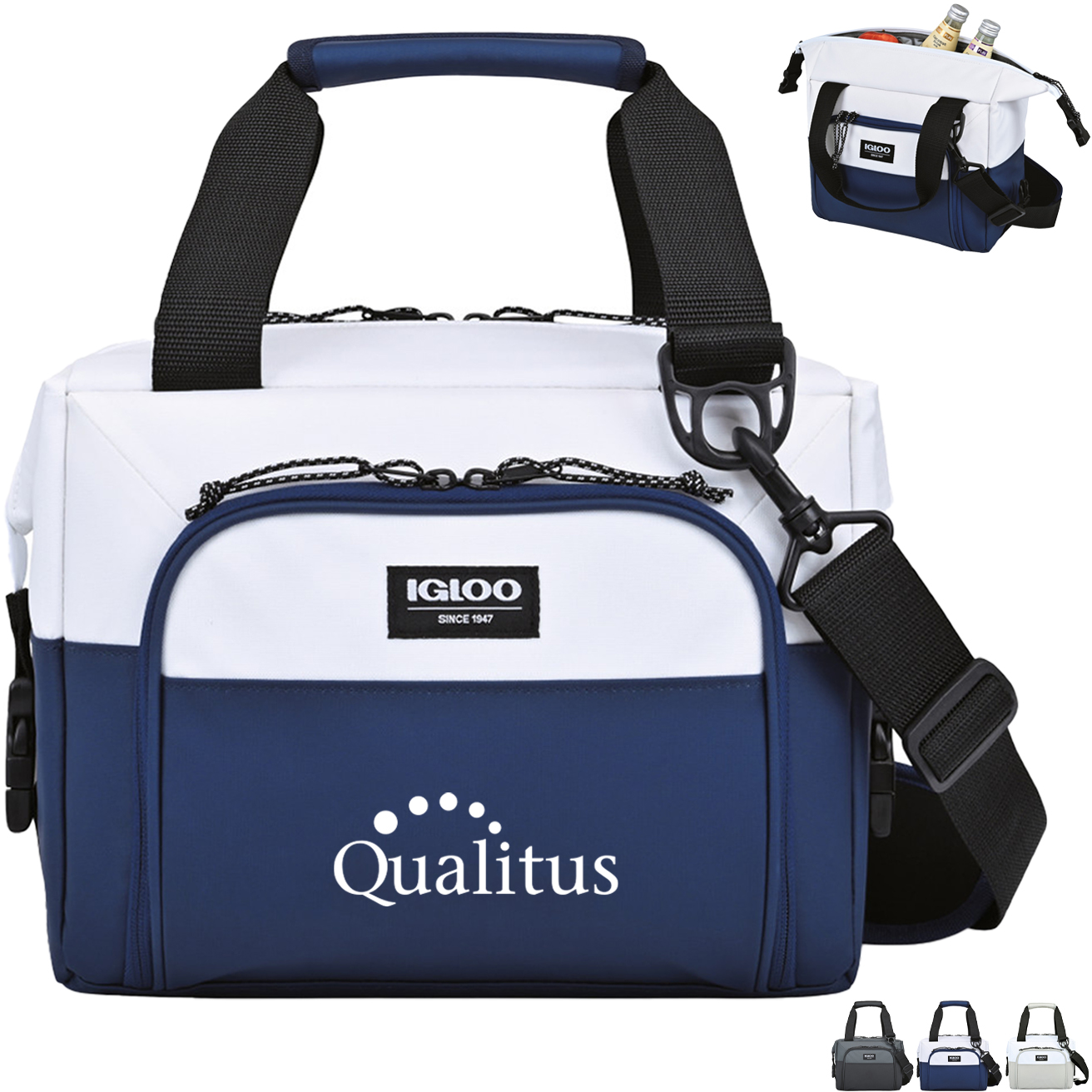 Product Photo 1 Igloo® Seadrift™ Snap Down Polyester 12 Can Cooler