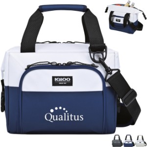 Igloo® Seadrift™ Snap Down Polyester 12 Can Cooler - GM1520