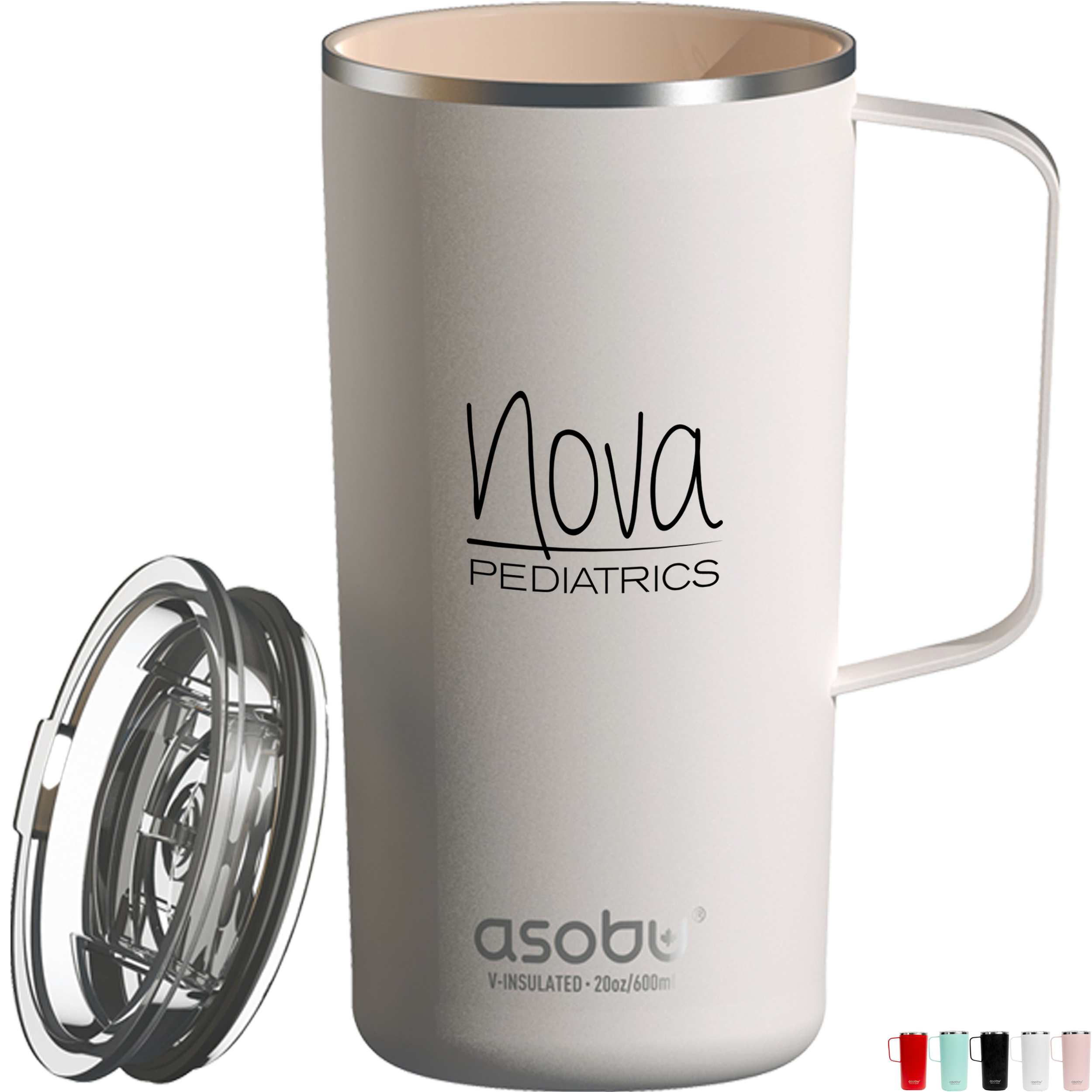 Product Photo 1 Asobu® Vacuum Insulated Stainless Steel Tower Mug, 20oz.