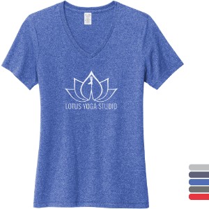 Allmade® Recycled Blend V-Neck Ladies' Tee - WJ6588