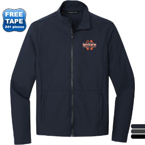 MERCER+METTLE™ Faille Nylon/Spandex Men's Soft Shell - WJ6578