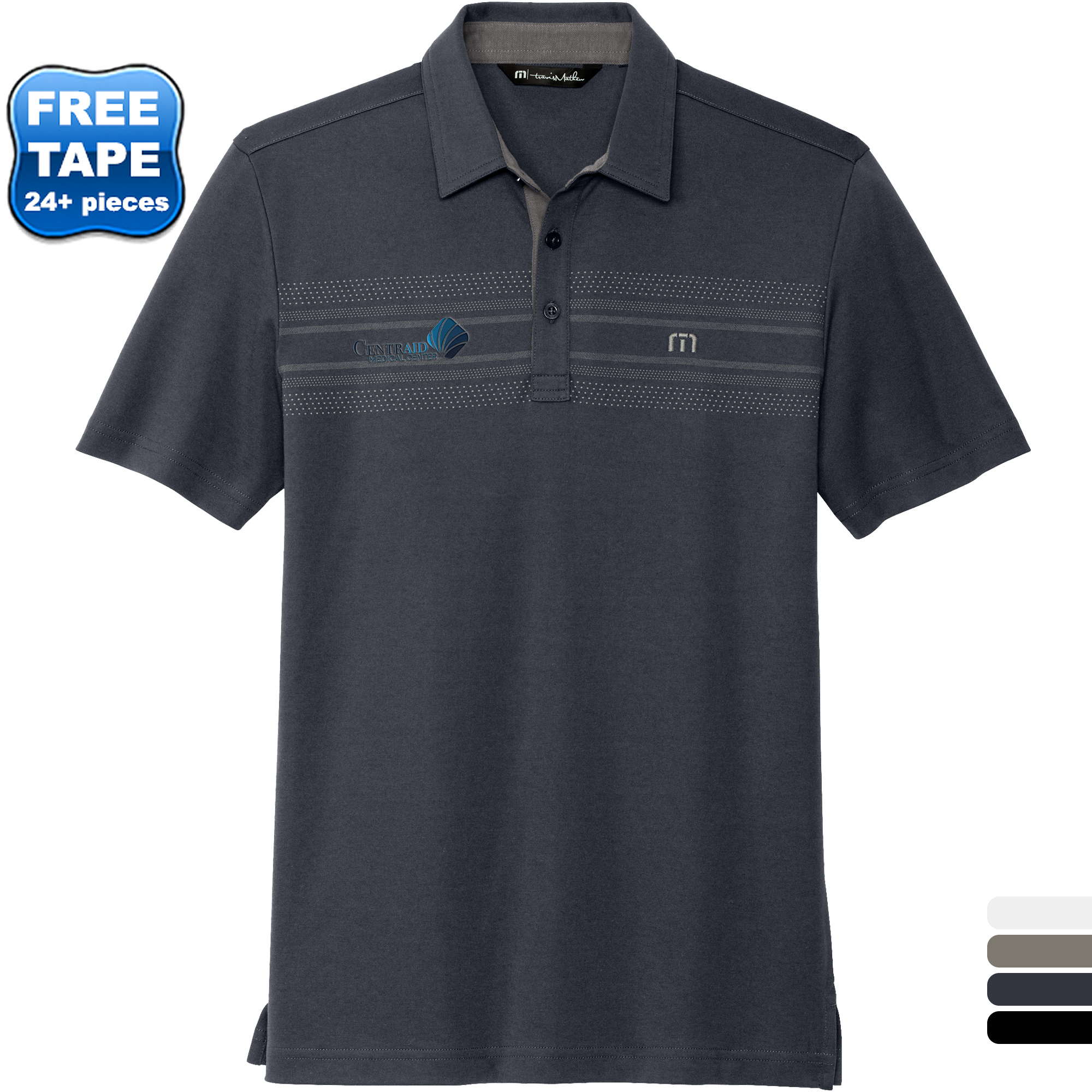 Product Photo 1 TravisMathew® Monterey Cotton/Poly Chest Stripe Men's Polo