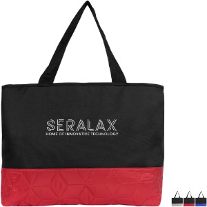 Heritage Quilted Polyester Tote Bag - HT9568