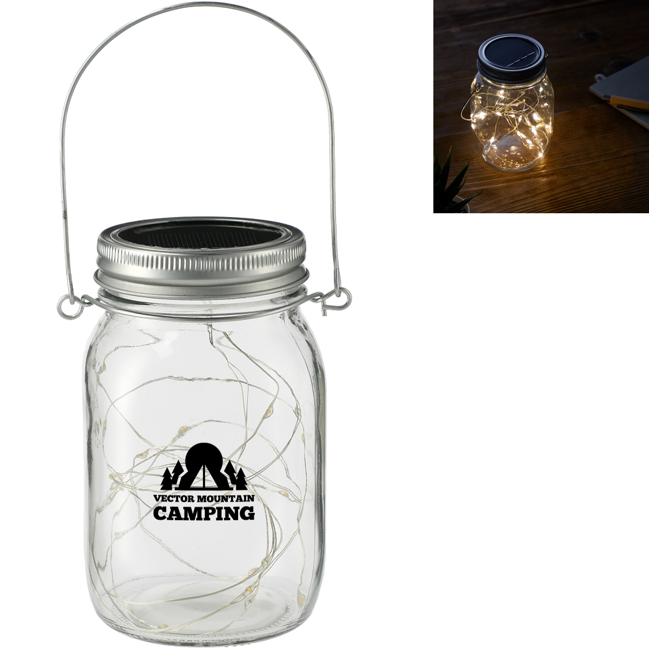 Product Photo 1 Solar Power Mason Jar Light