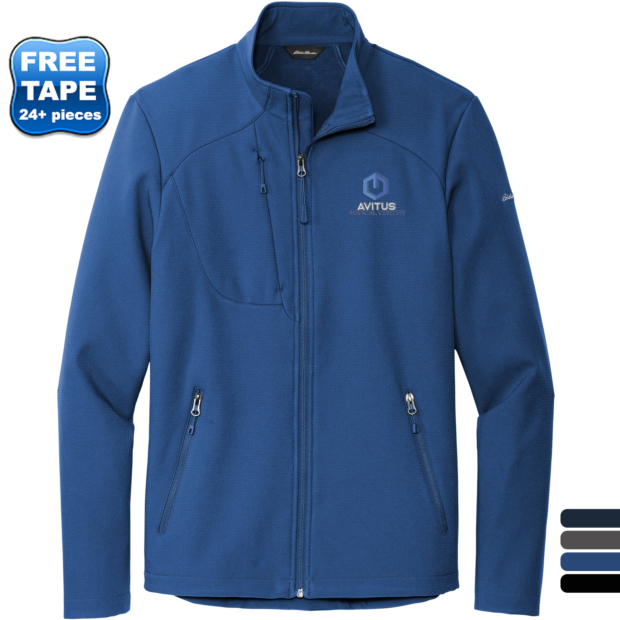 Product Photo 1 Eddie Bauer® Stretch Poly/Spandex Soft Shell Men's Jacket