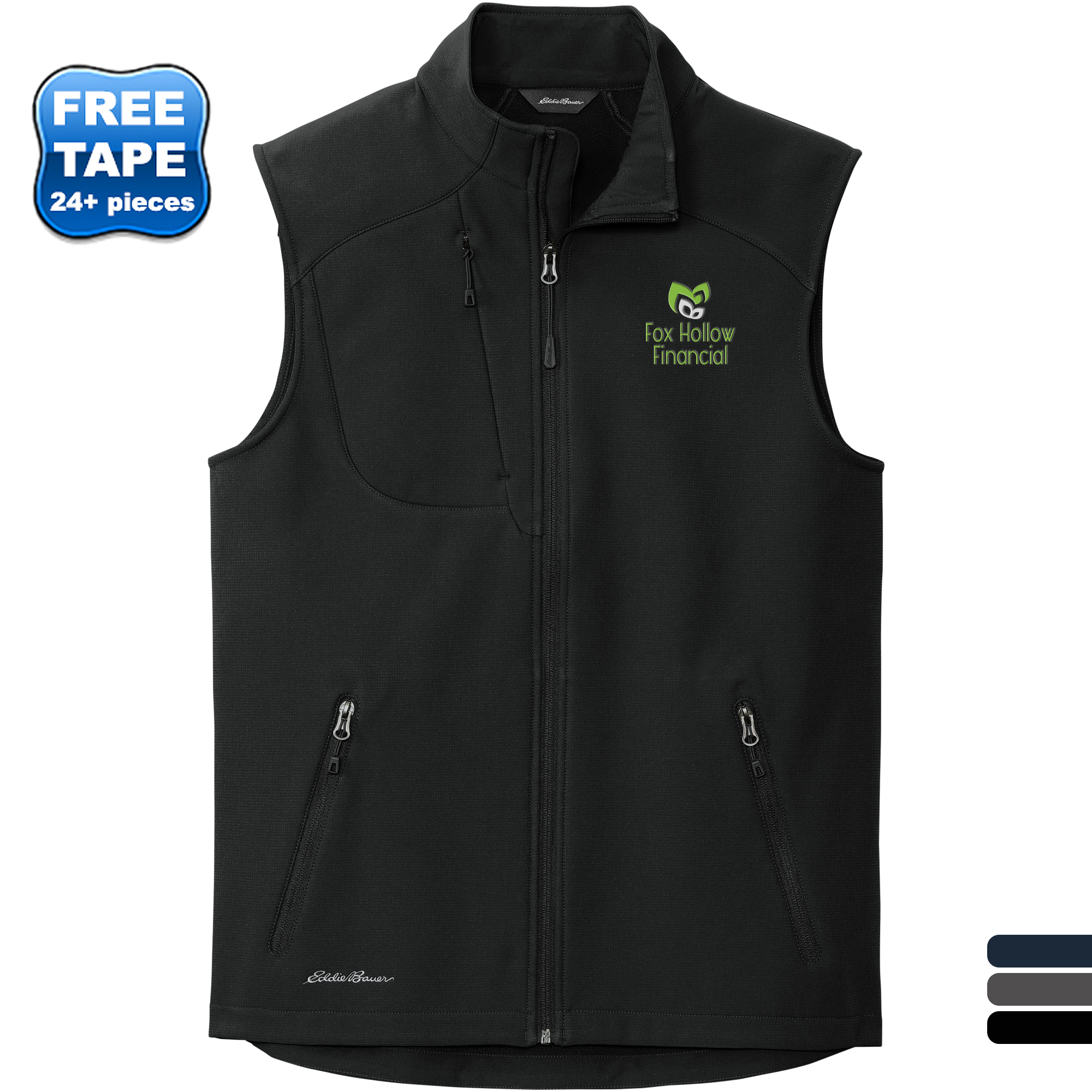 Product Photo 1 Eddie Bauer® Stretch Poly/Spandex Soft Shell Men's Vest