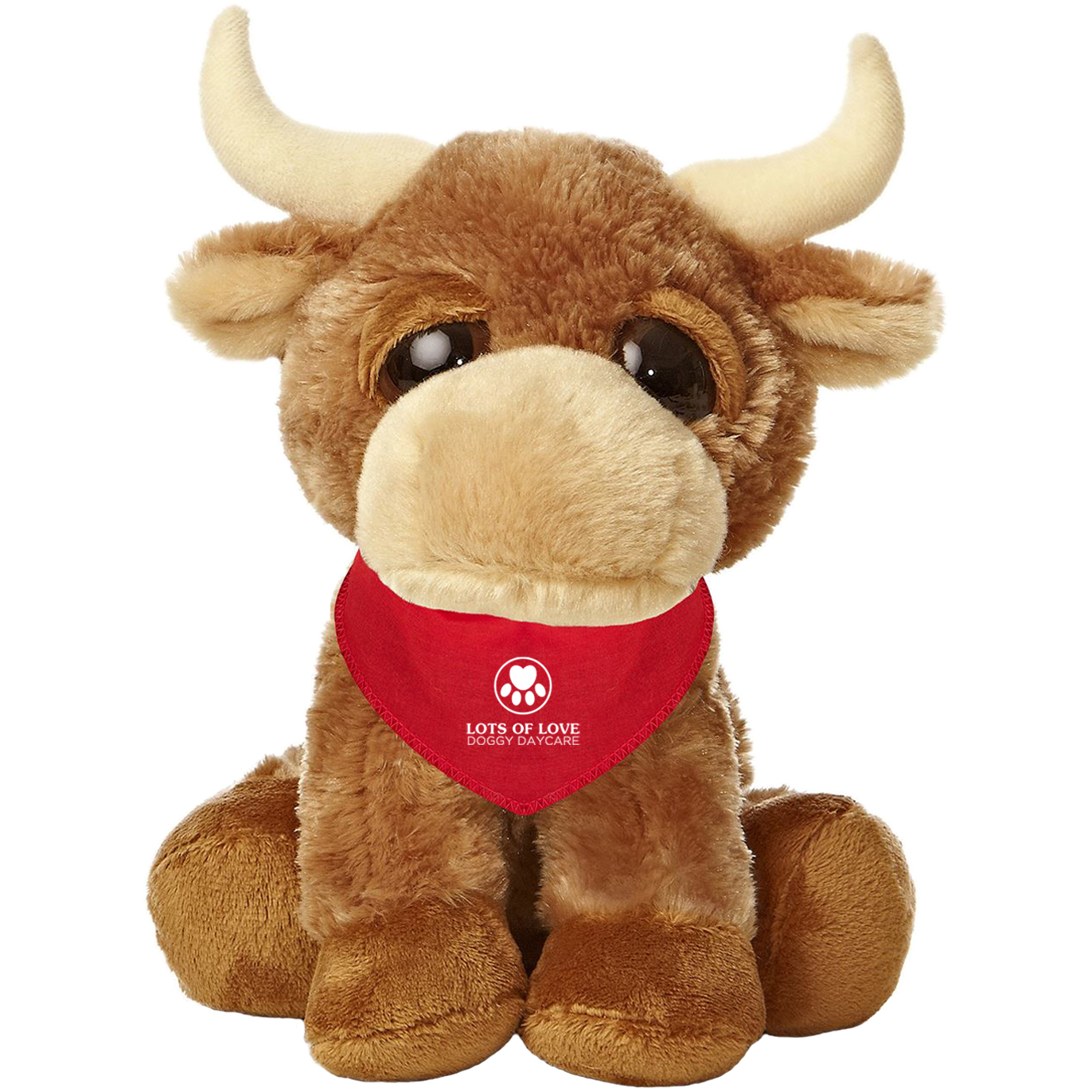 Product Photo 1 Aurora® Dreamy Eyes Bull Plush, 10"