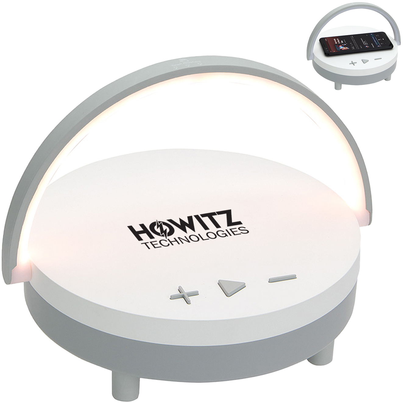 Product Photo 1 Archway Wireless Speaker w/ 5W Wireless Charger & Torch Light