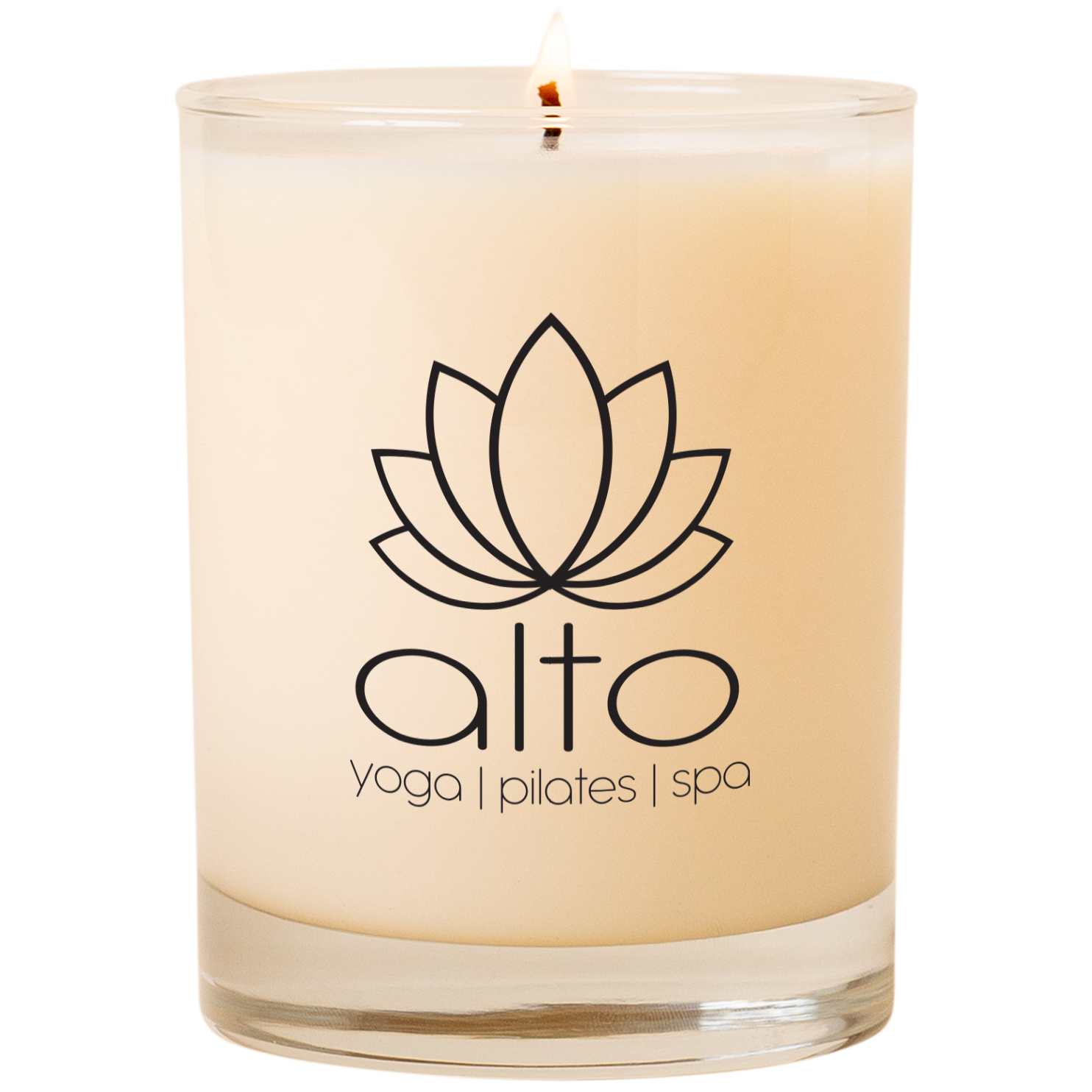 Product Photo 1 Double Old Fashioned Glass Candle, 14oz.