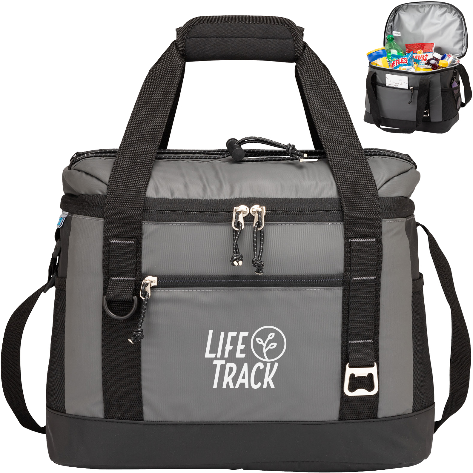 Product Photo 1 iCOOL® Aspen 24-Can Tarpaulin Cooler Bag