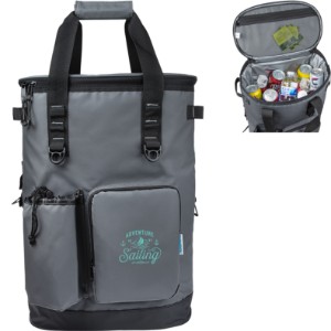 iCOOL® Paradise Tarpaulin 40-Can Backpack Cooler - LG9108