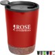 Zoe Stainless Steel Tumbler w/ Cork Base, 10oz.