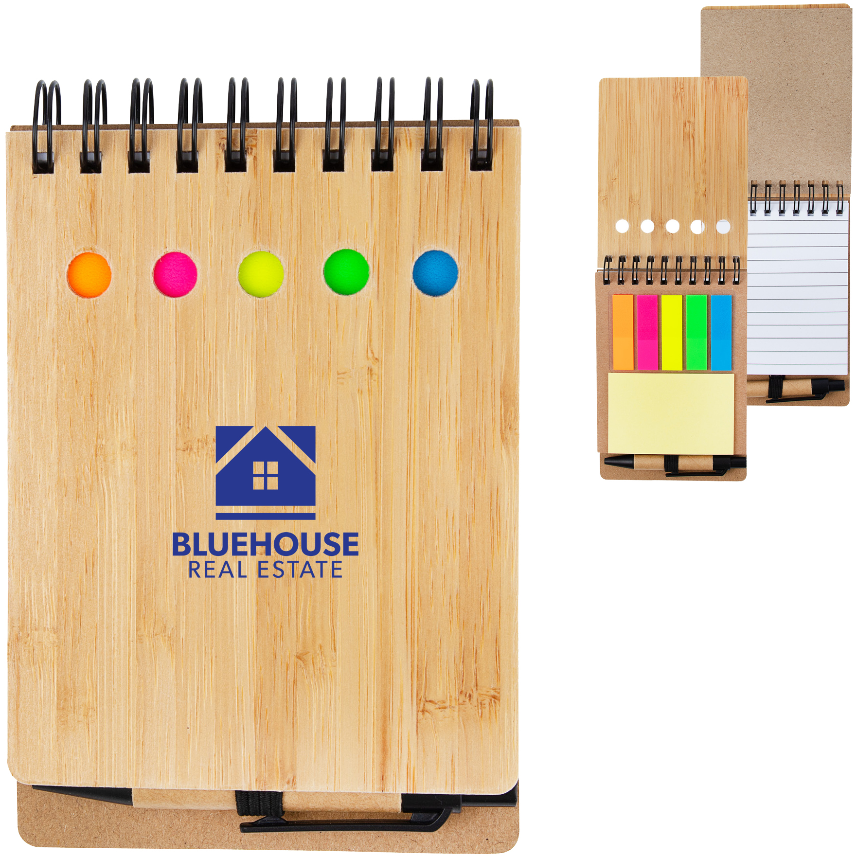 Product Photo 1 Ridgecrest 3-in-1 Bamboo Jotter w/ Pen