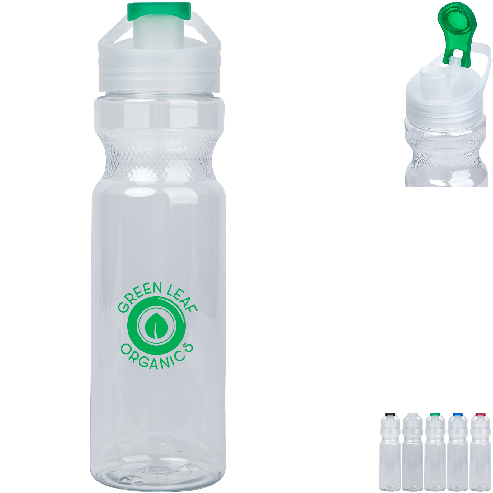 Product Photo 1 Venice PET Sport Bottle w/ Integrated Handle, 28oz.