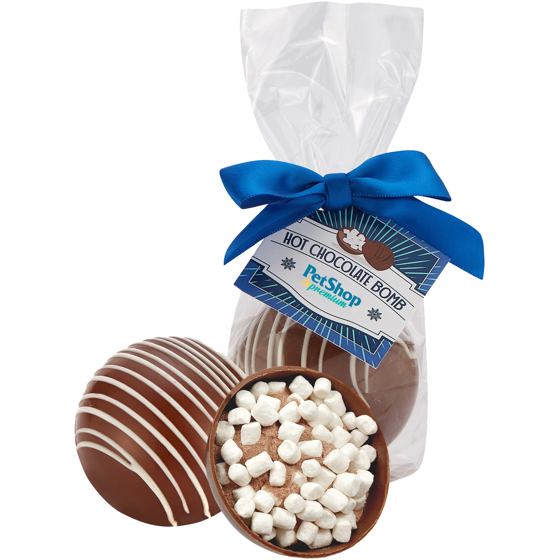 Product Photo 1 Hot Chocolate Bomb Mug Stuffer, Classic Milk Chocolate