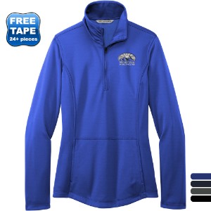Port Authority® Smooth Fleece Ladies' 1/4 Zip - WJ6636