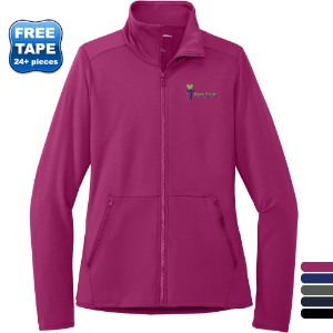 Port Authority® Accord Stretch Fleece Ladies' Full-Zip - WJ6645