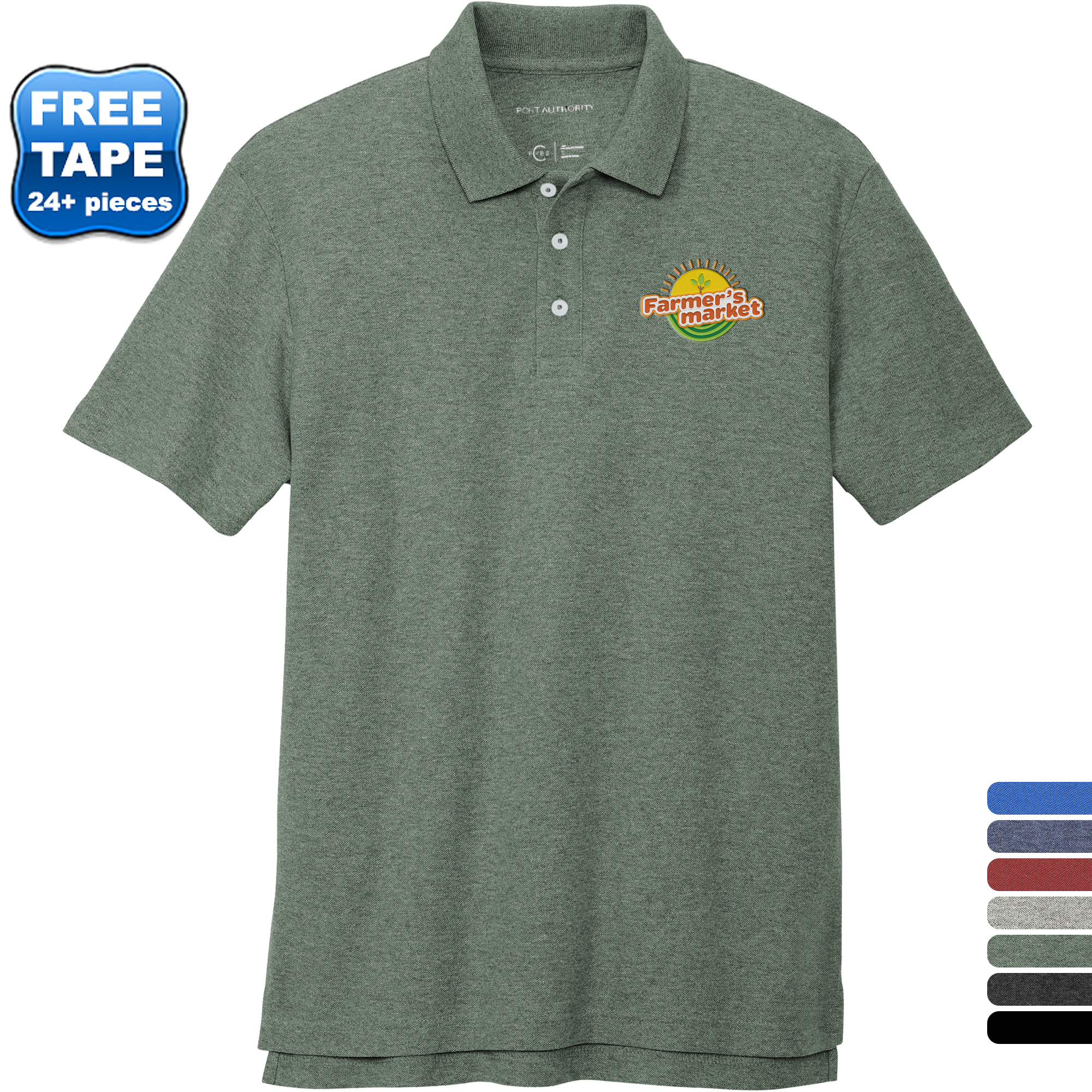 Product Photo 1 Port Authority® C-FREE™ Cotton Blend Pique Men's Polo