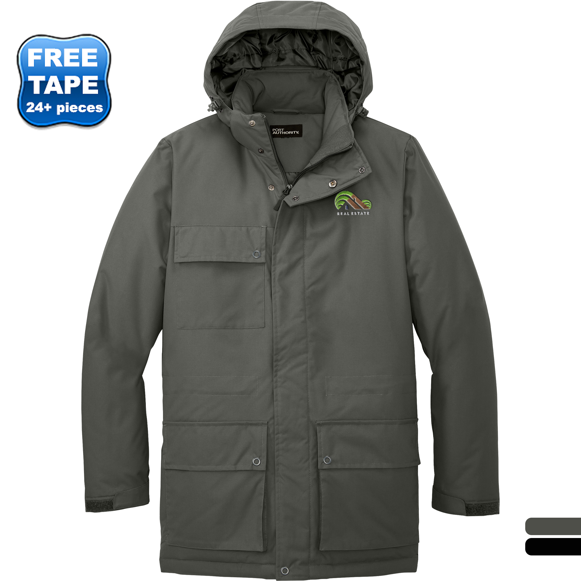 Product Photo 1 Port Authority® Excursion Polyester Canvas Men's Parka