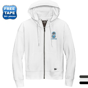 New Era® STS Cotton/Poly Full Zip Ladies' Hoodie - WJ6639