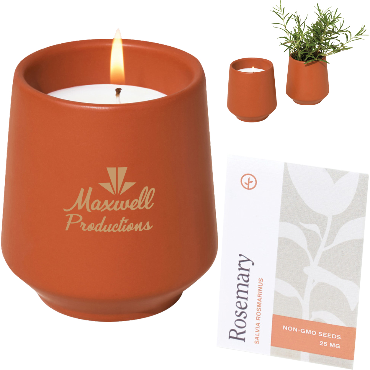 Product Photo 1 Modern Sprout® Rooted Candle - Rosemary