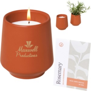 Modern Sprout® Rooted Candle - Rosemary - GM1641