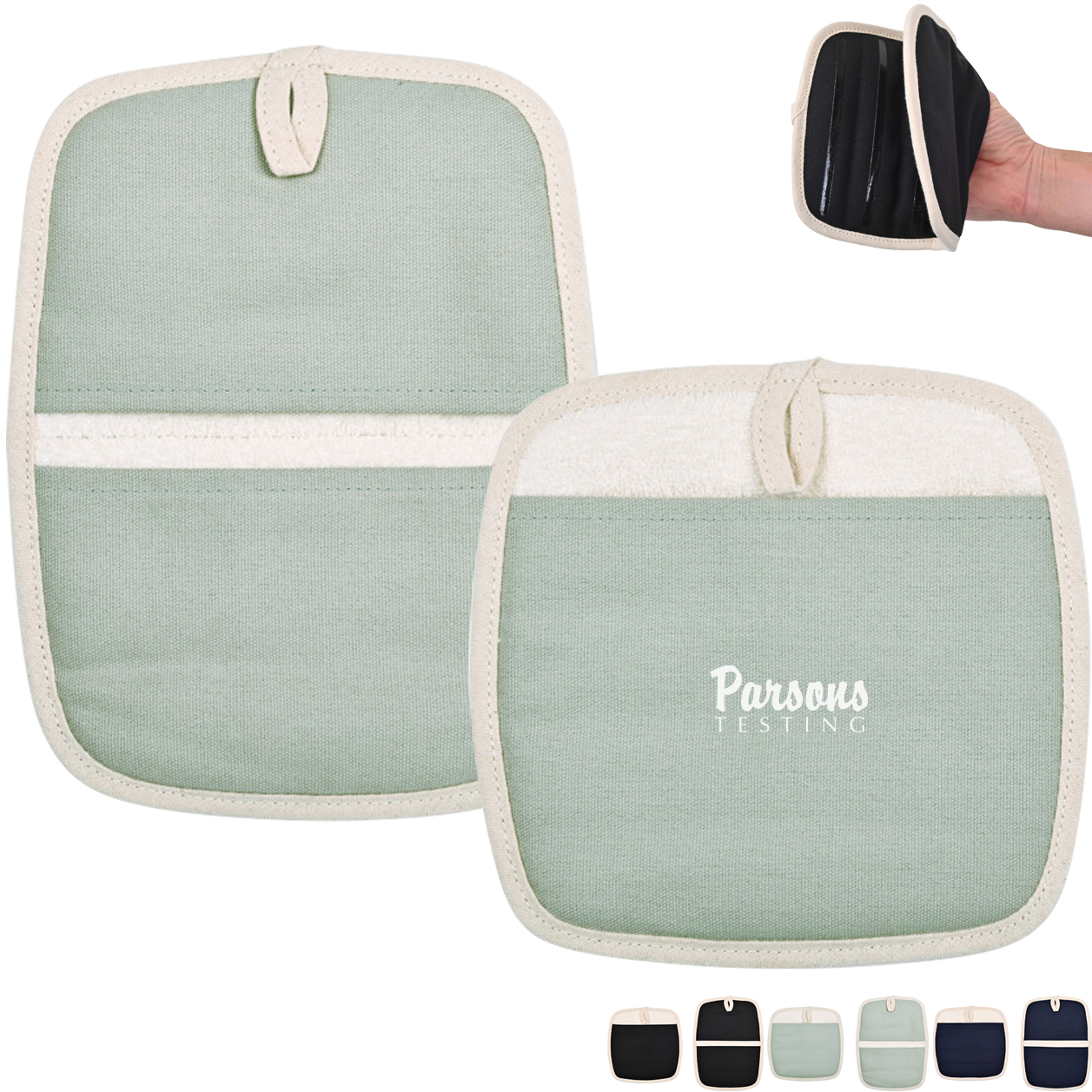 Product Photo 1 La Cuisine Potholder & Hot Pad Set
