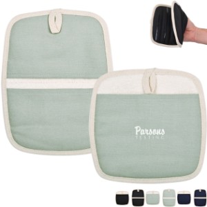 La Cuisine Potholder & Hot Pad Set - GM1613