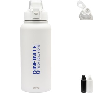 Perka® Rex Double Wall Stainless Steel Water Bottle, 32oz. - LG9157