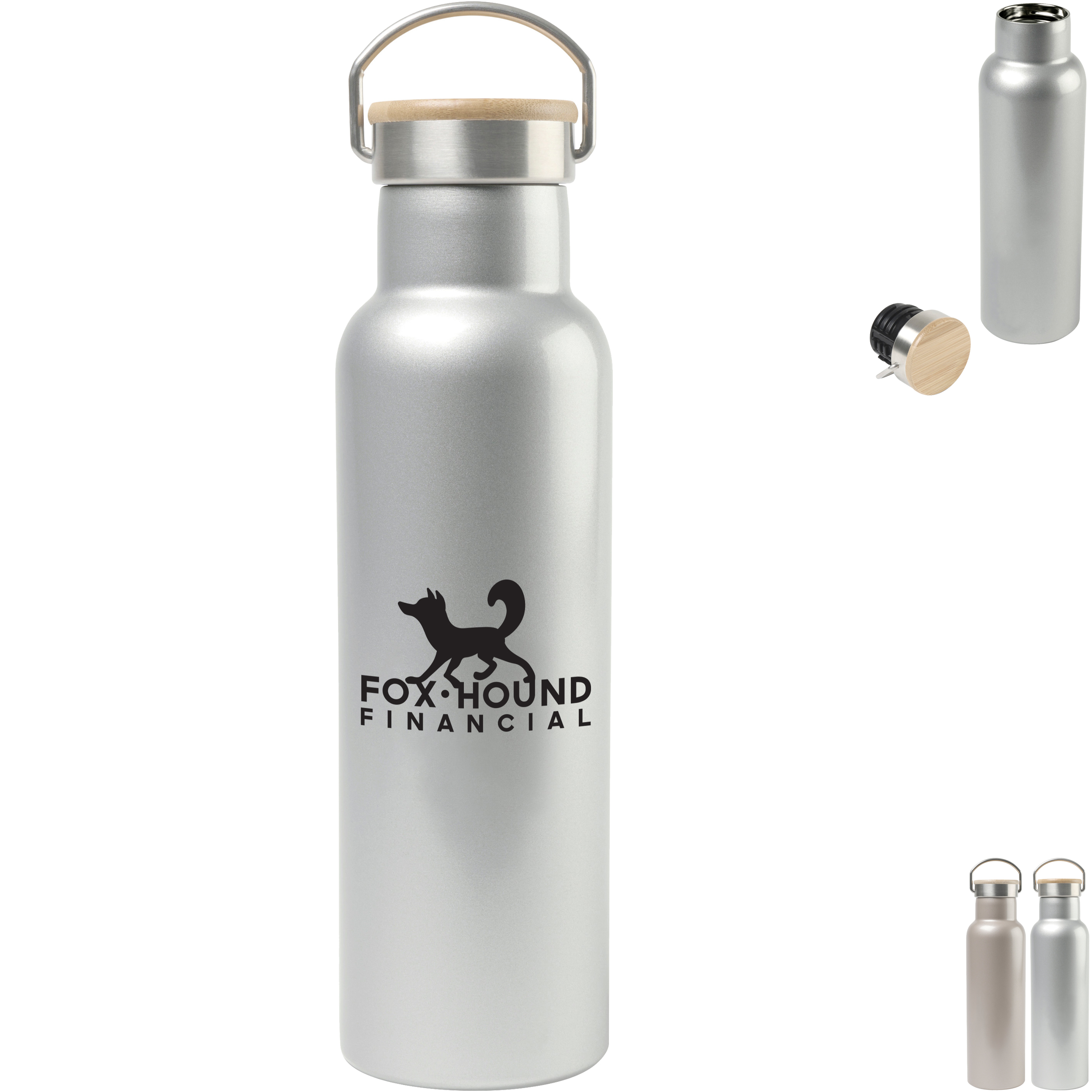 Product Photo 1 Aviana™ Metallics Double Wall Stainless Steel Bottle, 20oz.