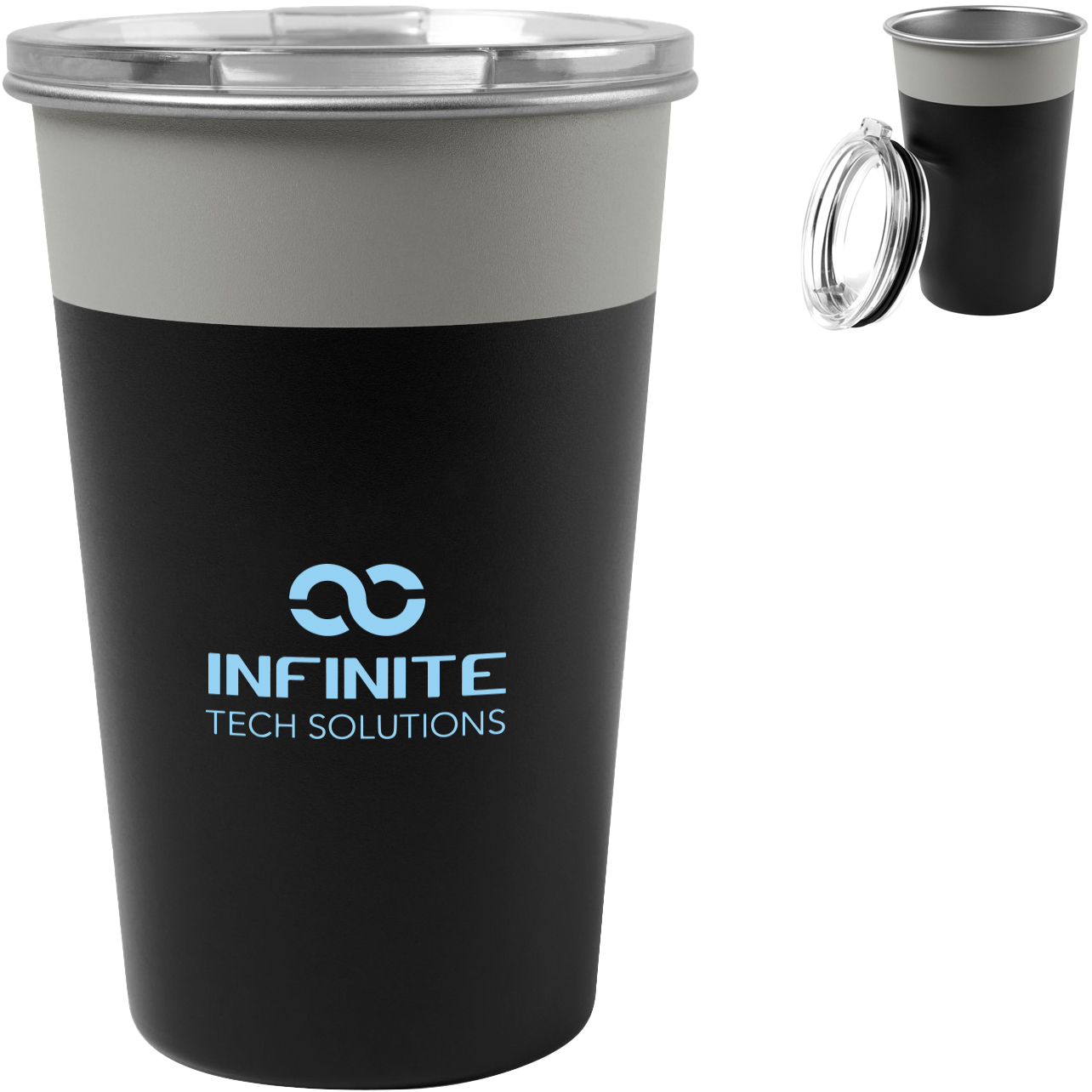 Product Photo 1 Arlo Colorblock Stainless Steel Tumbler, 14oz.