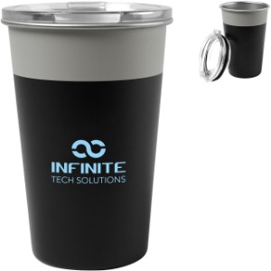 Arlo Colorblock Stainless Steel Tumbler, 14oz. - GM1622