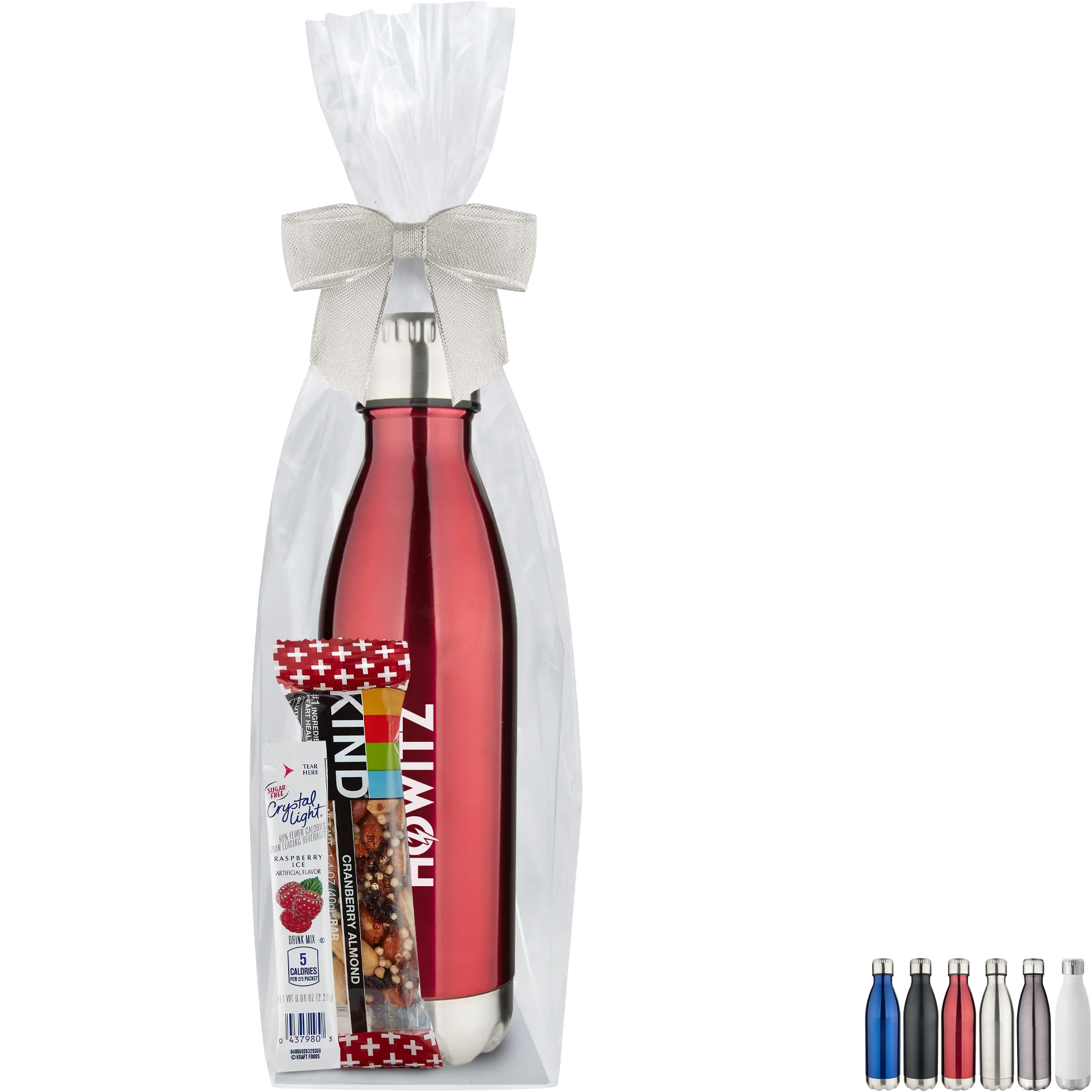 Product Photo 1 Crystal Light® Lemonade, Kind® Cranberry Almond Bar & Vacuum Insulated Bottle Gift Set