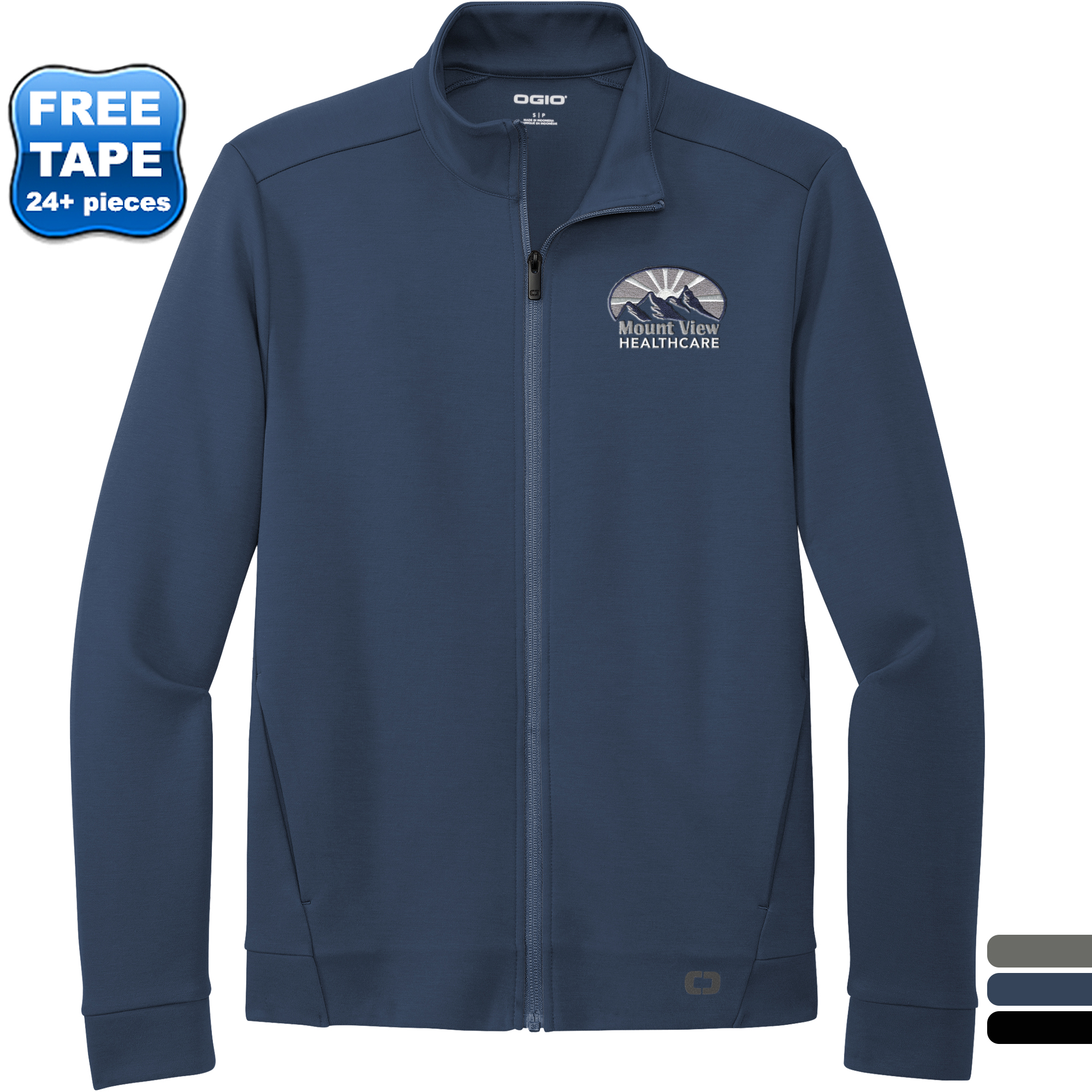 Product Photo 1 OGIO® Bolt Cotton/Poly Men's Full-Zip