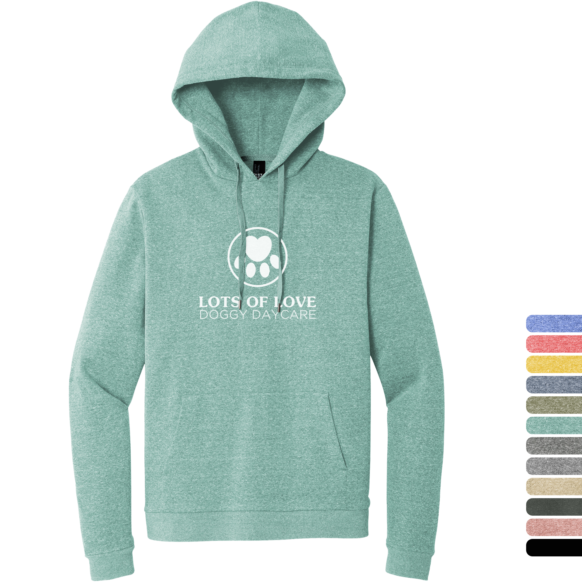 Product Photo 1 District® Perfect Tri® Fleece Pullover Unisex Hoodie