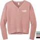 District® Perfect Tri® Fleece V-Neck Ladies' Sweatshirt