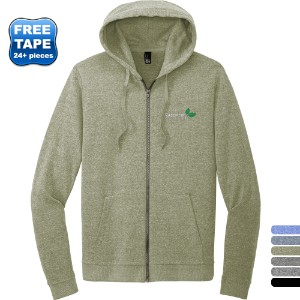 District® Perfect Tri® Fleece Full-Zip Unisex Hoodie - WJ6623