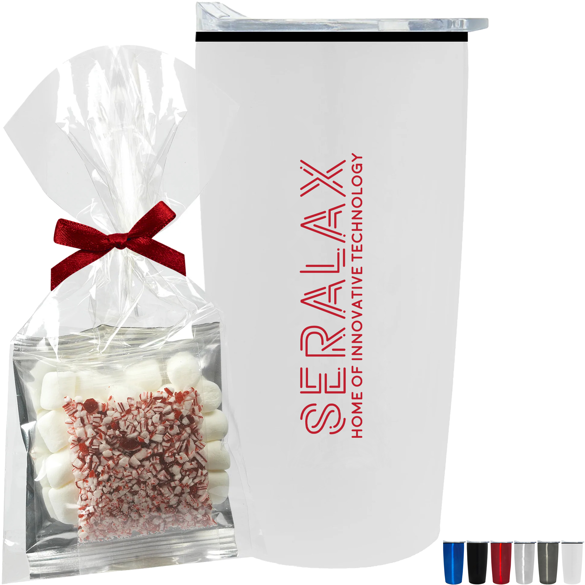 Product Photo 1 Hot Chocolate Mug Stuffer & Straight Tumbler w/ Plastic Liner Gift Set