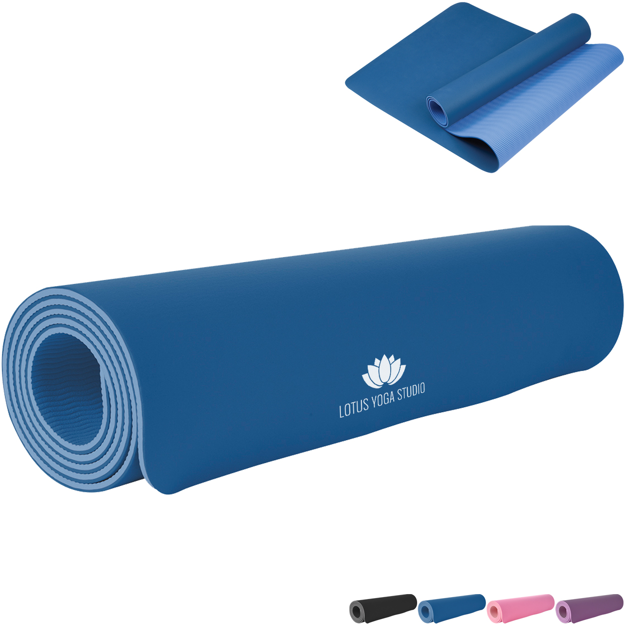 Product Photo 1 Two-Tone Double Layer Yoga Mat