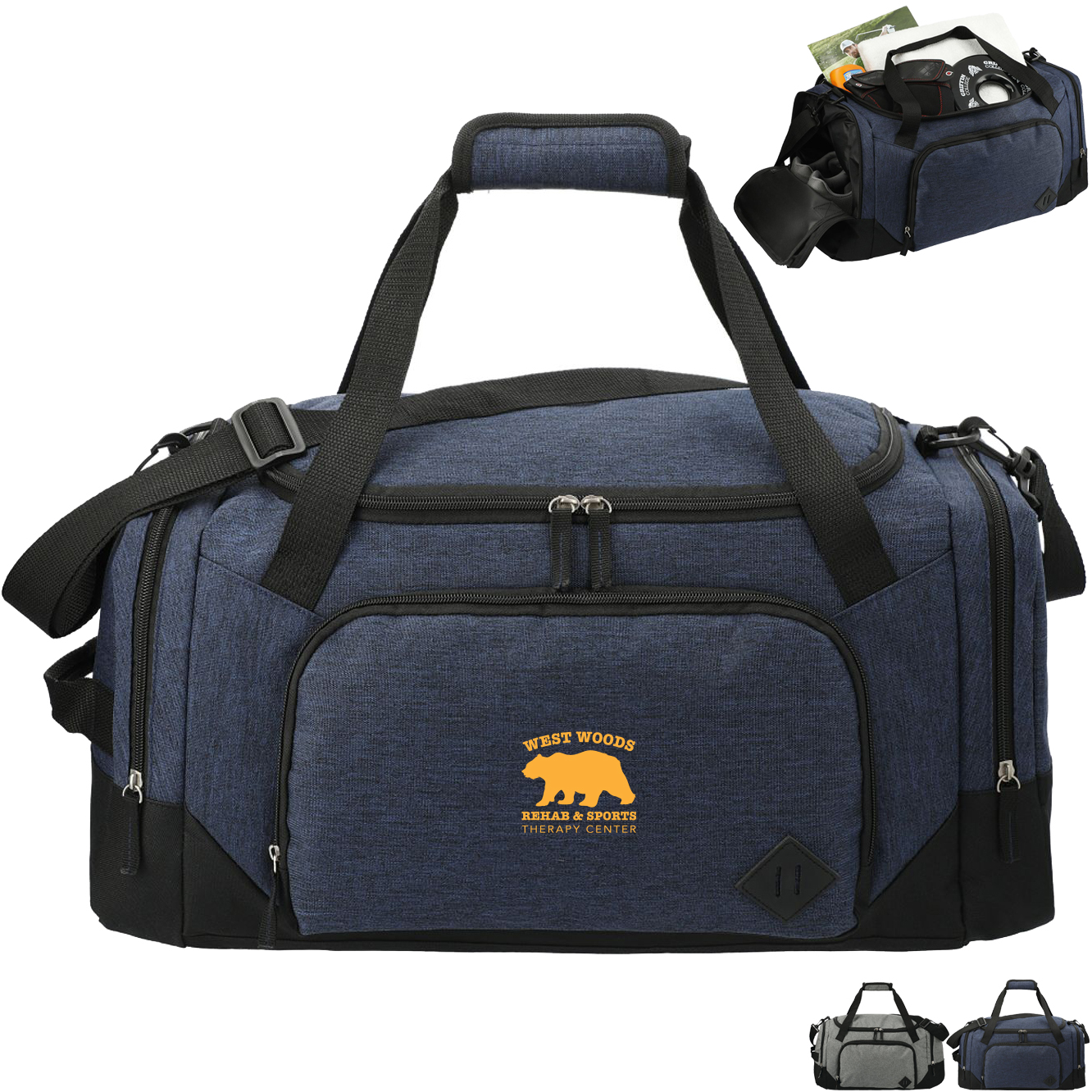 Product Photo 1 Graphite 21" Weekender PolyCanvas Duffel Bag