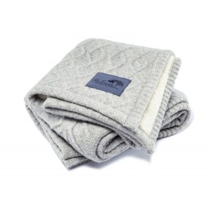 Highland Knit Nylon/Wool Blanket, 50" x 60" - KT1500