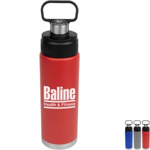 Leighton Double Wall Stainless Steel Bottle, 24oz. - HT9642