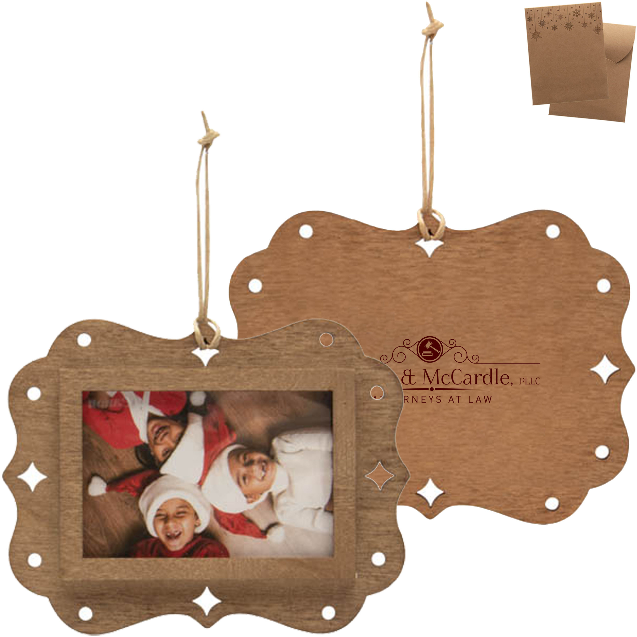 Product Photo 1 Wood Frame Photo Ornament