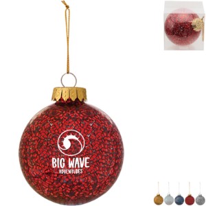 Holiday Glitz Plastic Ornament - IL7675
